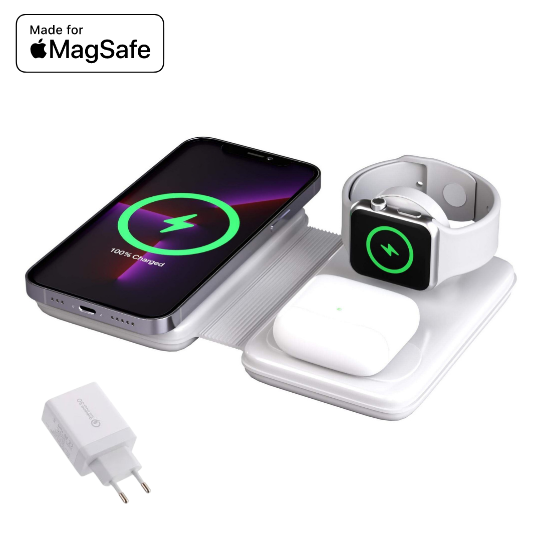 Omega™ - Caricatore wireless pieghevole 3 in 1