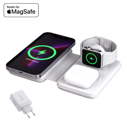 Omega™ - Caricatore wireless pieghevole 3 in 1