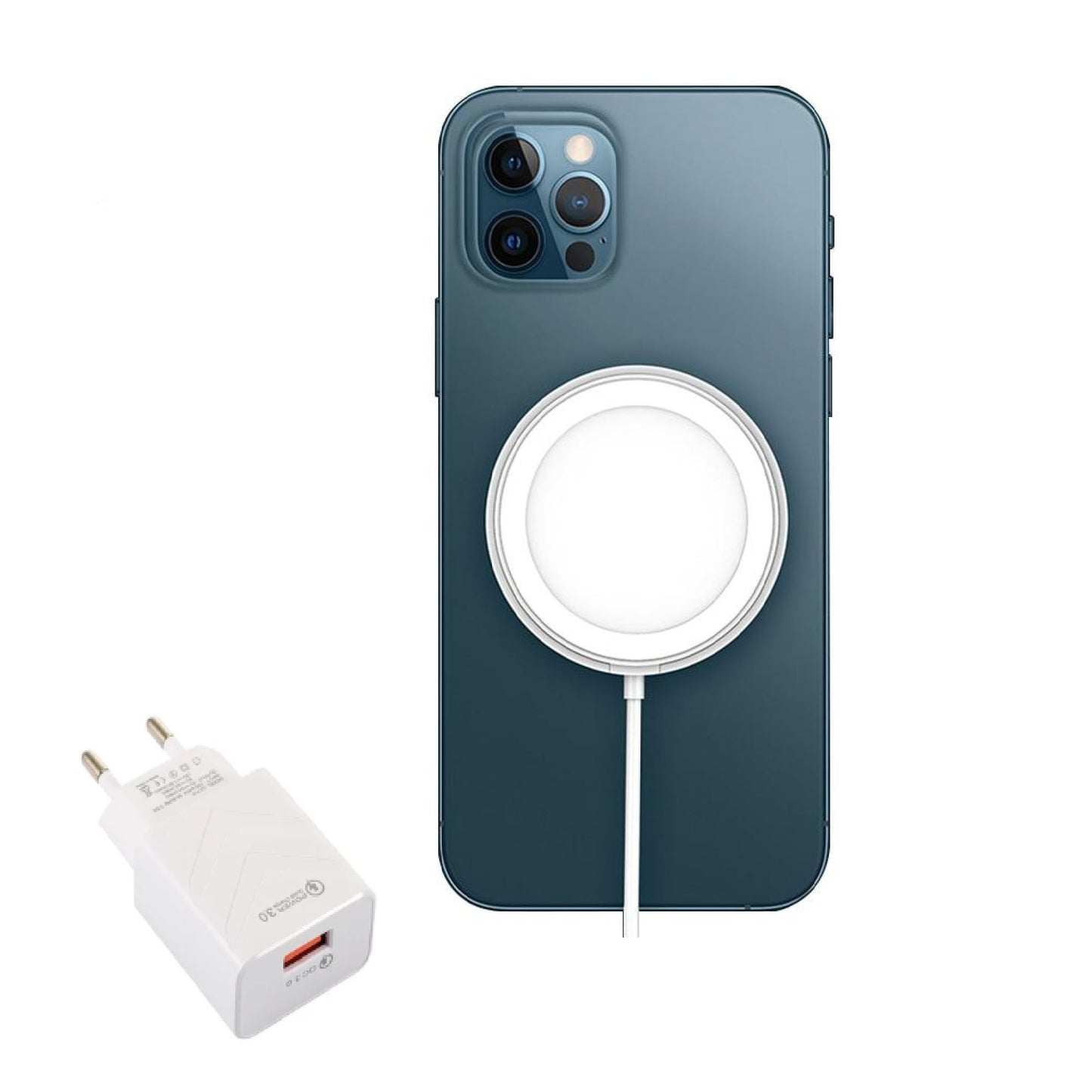 Cargador magnético Magsafe para iPhone 12 series